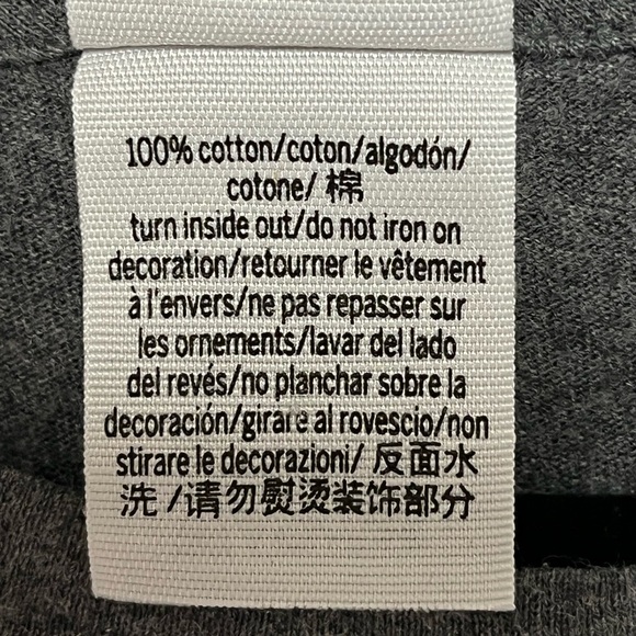 Victoria's Secret Gray Pink Yellow Blue Sequin Short Sleeve Tee - Picture 5 of 5